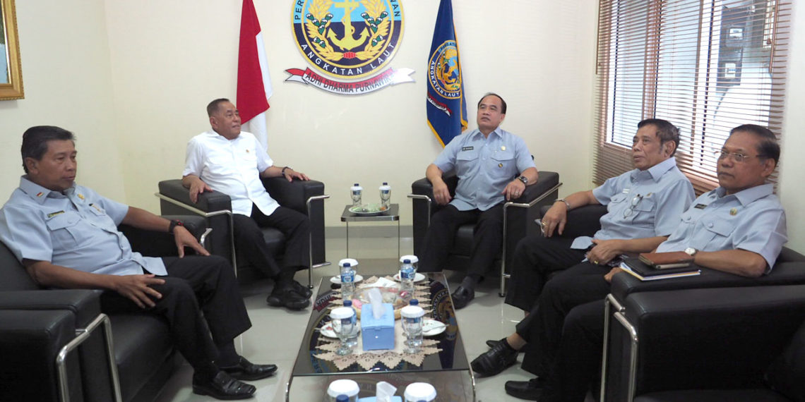 Kunjungan Silaturahim Menteri Pertahanan RI Ryamizard Ryacudu ke Kantor PPAL Rabu (6/3/2019)