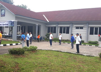 Olahraga Bersama Keluarga Besar PPAL (Ling Tien Kung)