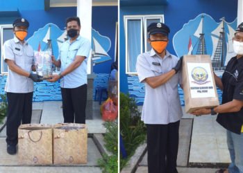 Bantuan 500 masker dan bingkisan Idul Fitri 1441 H kepada Keluarga Besar PPAL Rayon Jonggol