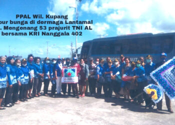 Giat Pelaksanaan Tabur Bunga PPAL Wilayah Kupang