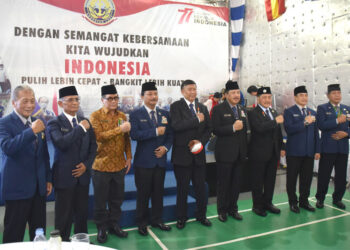 Memperingati HUT ke-36, PPAL Selenggarakan Upacara Detik-detik Proklamasi Kemerdekaan RI Tahun 2022 di KRI Semarang-594