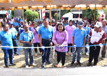 PPAL PUSAT Resmikan Rayon Ciangsana, Pererat Silaturahmi Dengan Olahraga Bersama Bakti Kesehatan